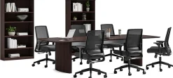 Safco® Medina Basic Ergonomic Mesh High-Back Desk Chair, Black
