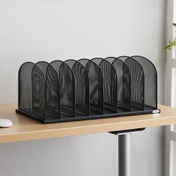 Safco Mesh Desk Organizers, 8 Compartment(s), 2