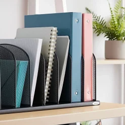 Safco Mesh Desk Organizers, 8 Compartment(s), 2