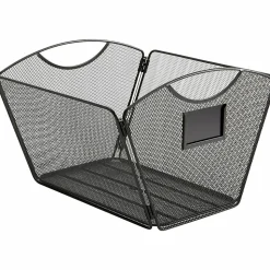 Safco® Mesh Desktop Tub File, Letter Size, Black