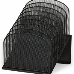 Safco® Onyx Mesh 8-Tier Desk Organizer, 14