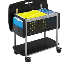 Safco® Scoot™ Mobile File With Work Surface, 27