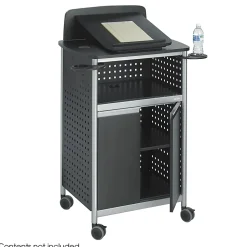 Safco® Scoot™ Multipurpose Lectern, Black