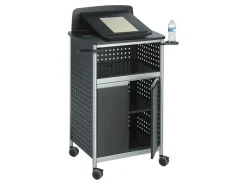 Safco® Scoot™ Multipurpose Lectern, Black