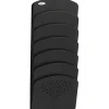 Safco® Steel 7-Pocket Wall Rack, 21 3/4"H x 9 1/2"W x 2"D, Black