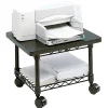 Safco® Under-Desk Printer/Fax Stand, Black