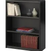Safco® Value Mate® Steel Modular Shelving Bookcase, 3 Shelves, 40"H x 31-3/4"W x 13-1/2"D, Black