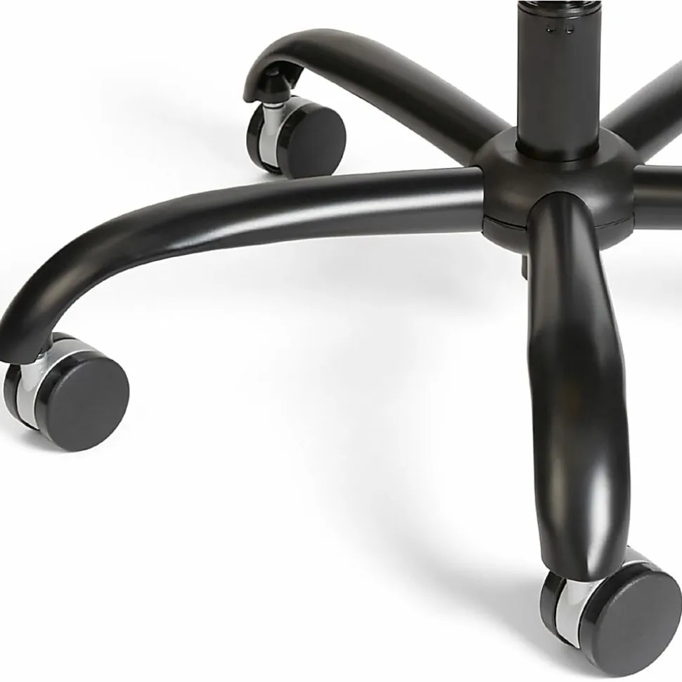 Safco® Vue™ Intensive Use Mesh Task Chair, Black Vinyl