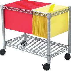 Safco Wire Mobile File, 20 1/2"H x 14"W x 24"D, Gray