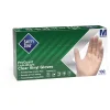 Safety Zone Powder Free Clear Vinyl Gloves - 9.25" Glove - Medium Size - Clear - Latex-free, DEHP-free, DIN - GVP9MDHH