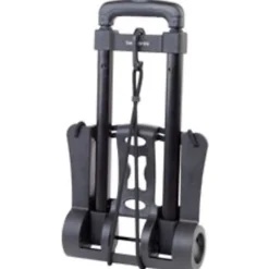 Samsonite® Compact Folding Luggage Cart, 70 Lb. Capacity, 37"H x 10"W x 12"D, Black