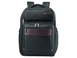 Samsonite® Kombi Slim Laptop Backpack, Black/Brown
