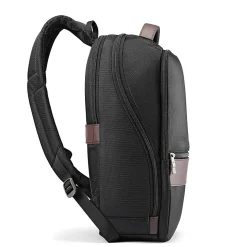 Samsonite® Kombi Slim Laptop Backpack, Black/Brown