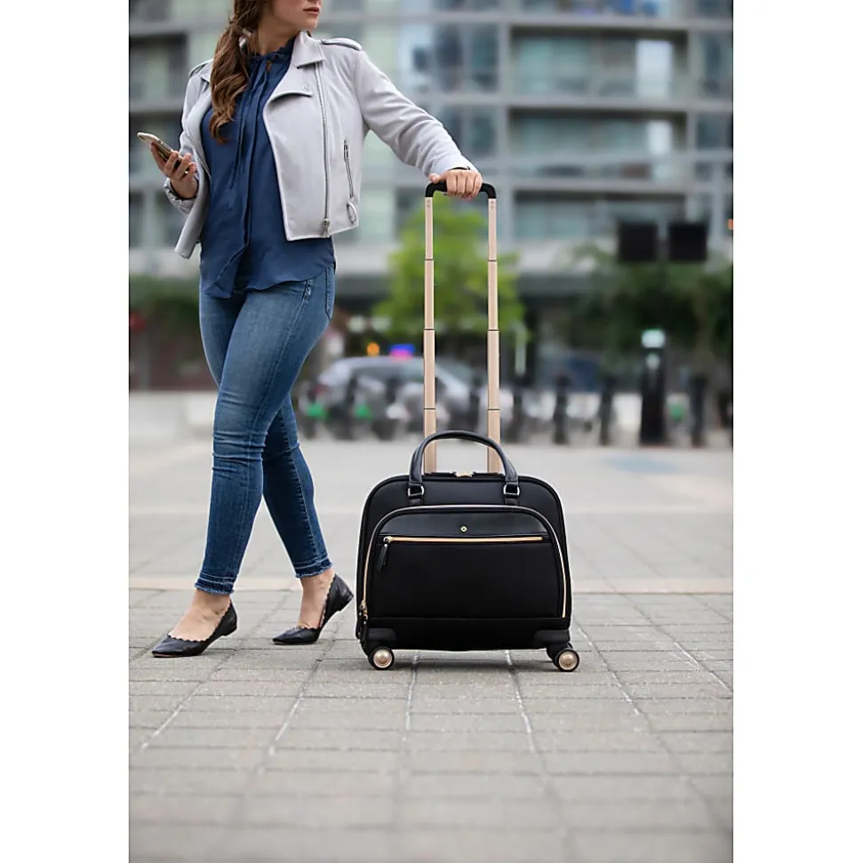 Samsonite® Spinner Mobile Office Overnighter Bag With 15.6" Laptop Pocket, Black