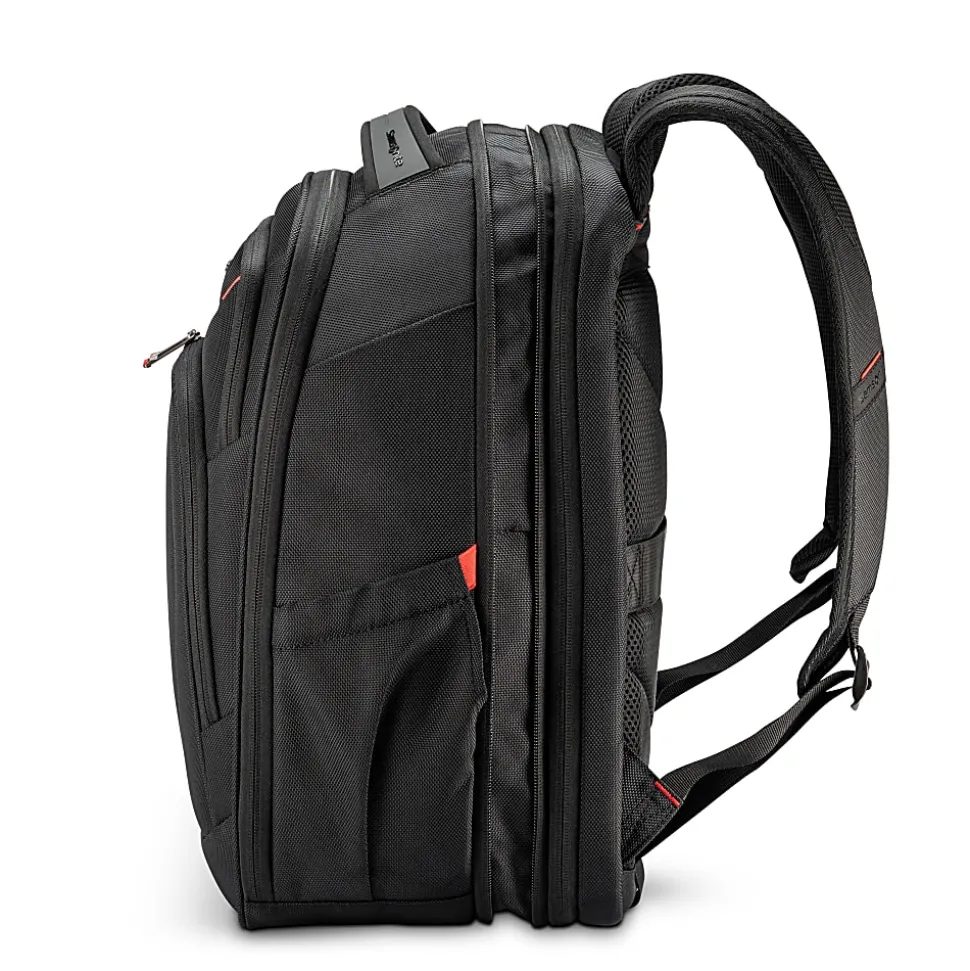 Samsonite® Xenon 4.0 Large Expandable Backpack With 15.6" Laptop/Tablet Pocket, Black