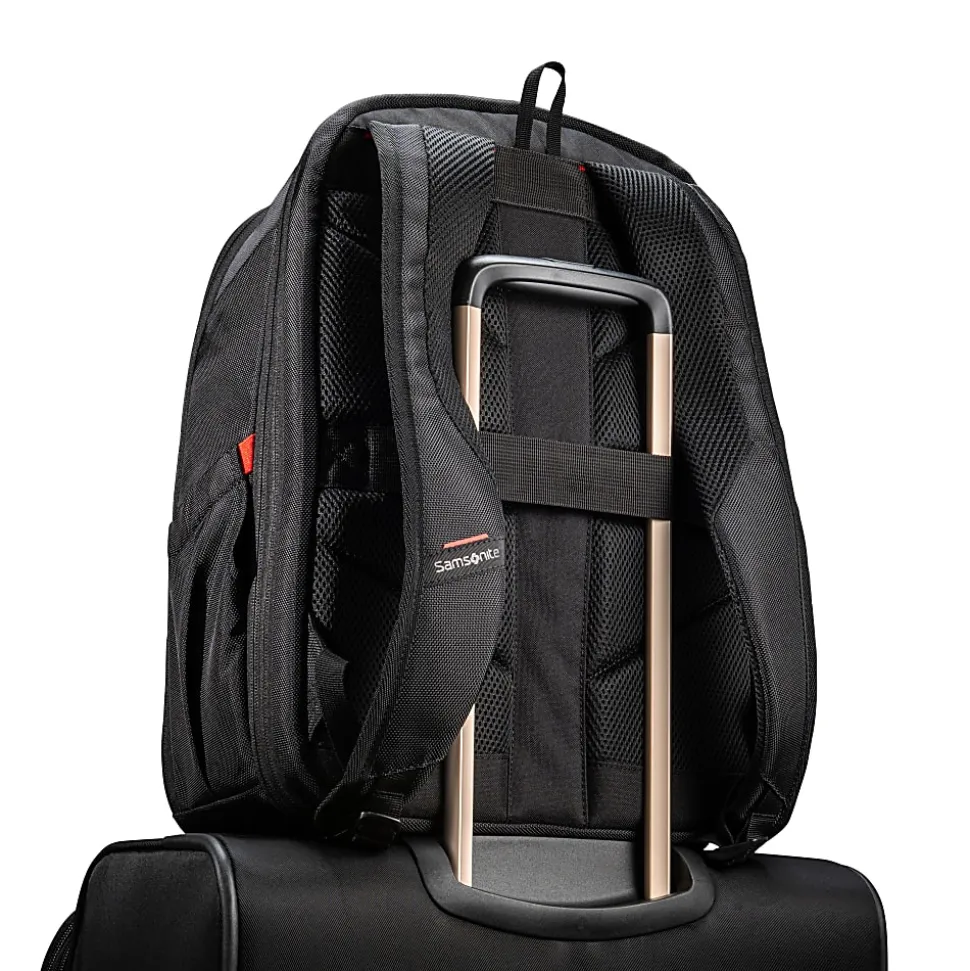 Samsonite® Xenon 4.0 Large Expandable Backpack With 15.6" Laptop/Tablet Pocket, Black