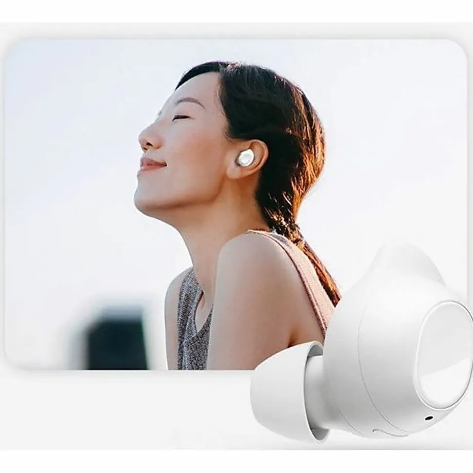 Samsung Galaxy Buds FE SM-R400NZWAXAR Earset - Bixby - Stereo - True Wireless - Bluetooth - Earbud - Binaural - In-ear - White