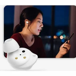 Samsung Galaxy Buds FE SM-R400NZWAXAR Earset - Bixby - Stereo - True Wireless - Bluetooth - Earbud - Binaural - In-ear - White