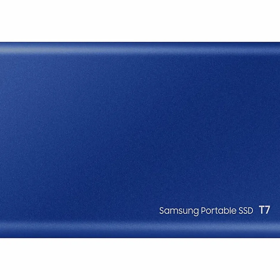 Samsung 500GB Portable External Solid State Drive, MU-PC500H/AM, Blue