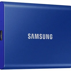 Samsung 500GB Portable External Solid State Drive, MU-PC500H/AM, Blue
