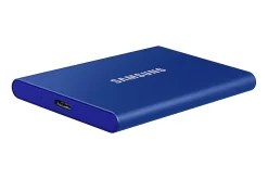 Samsung 500GB Portable External Solid State Drive, MU-PC500H/AM, Blue