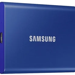 Samsung 500GB Portable External Solid State Drive, MU-PC500H/AM, Blue