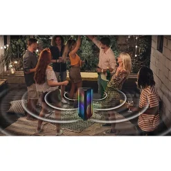 Samsung MX-ST40B 2.0 Bluetooth Speaker System - 160 W RMS - Black - Wireless LAN - Battery Rechargeable - USB