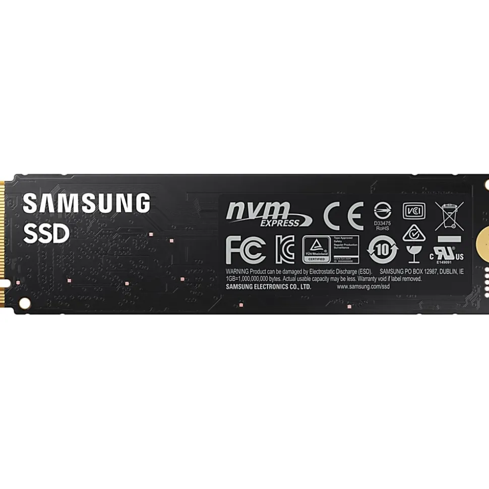 Samsung 980 PCIe 3.0 NVMe Gaming SSD 500GB - Desktop PC Device Supported - 3100 MB/s Maximum Read Transfer Rate - MZV8V500BAM