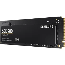 Samsung 980 PCIe 3.0 NVMe Gaming SSD 500GB - Desktop PC Device Supported - 3100 MB/s Maximum Read Transfer Rate - MZV8V500BAM