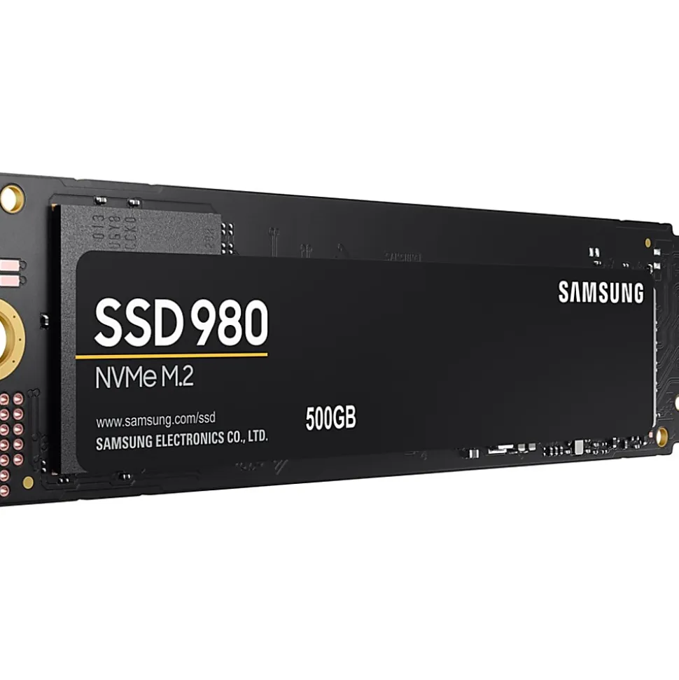 Samsung 980 PCIe 3.0 NVMe Gaming SSD 500GB - Desktop PC Device Supported - 3100 MB/s Maximum Read Transfer Rate - MZV8V500BAM
