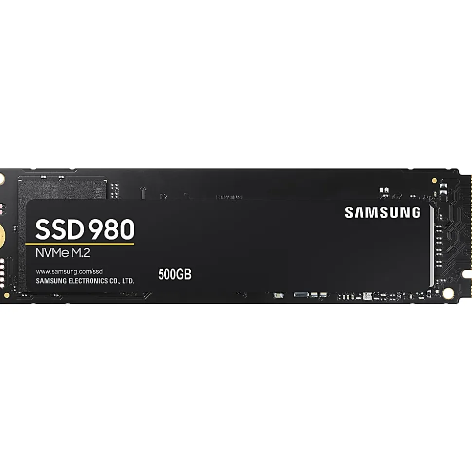 Samsung 980 PCIe 3.0 NVMe Gaming SSD 500GB - Desktop PC Device Supported - 3100 MB/s Maximum Read Transfer Rate - MZV8V500BAM