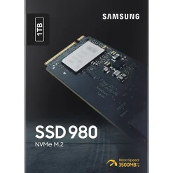 Samsung 980 PCIe 3.0 NVMe Internal Gaming Solid State Drive, 1TB