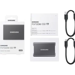 Samsung Portable External Solid State Drive, 1TB, Titan Gray