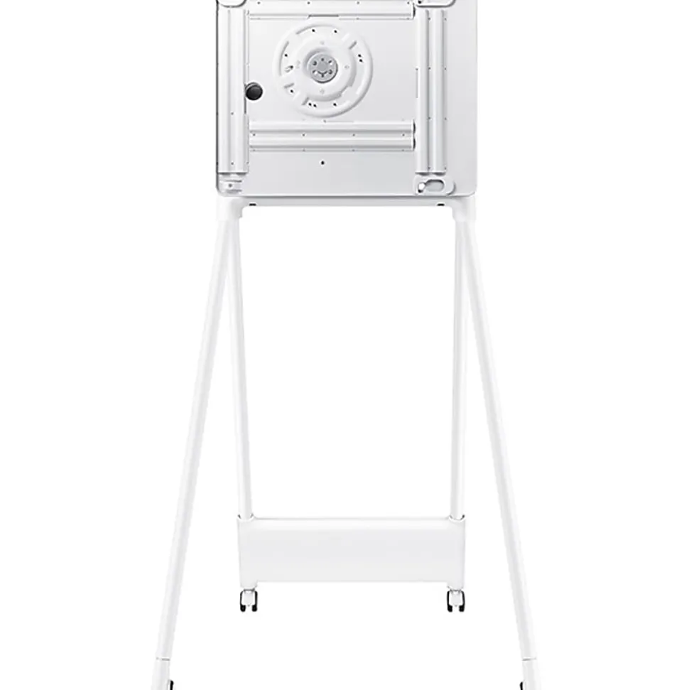 Samsung STN-WM55R Flipchart Stand - Up to 55" Screen Support - Light Gray, White