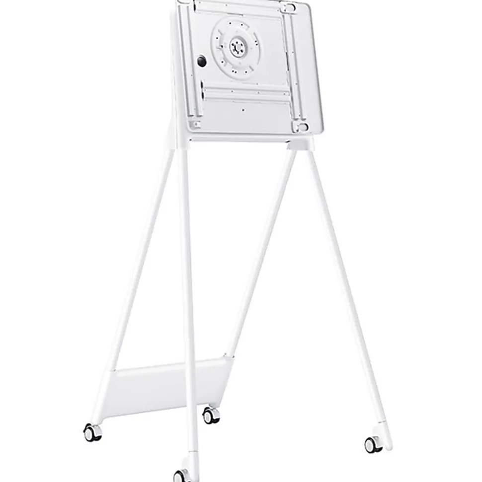 Samsung STN-WM55R Flipchart Stand - Up to 55" Screen Support - Light Gray, White