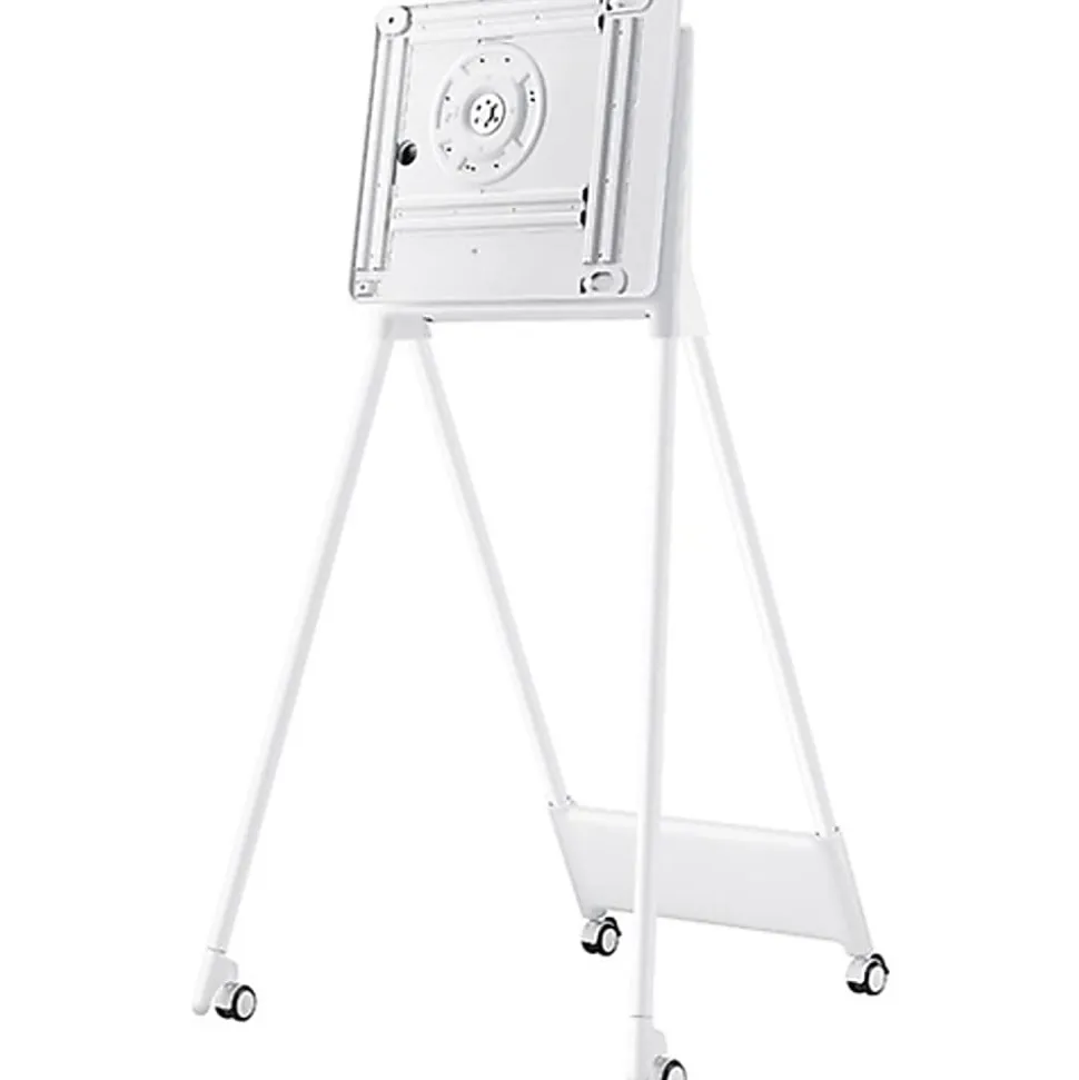 Samsung STN-WM55R Flipchart Stand - Up to 55" Screen Support - Light Gray, White
