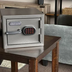 Sanctuary Diamond Digital Home/Office Safe, 0.79 Cu. Ft., Dark Grey Hammertone