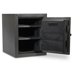Sanctuary Diamond Fireproof/Waterproof Home And Office Safe With Electronic Lock, 2.2 Cu. Ft. Capacity, Dark Gray Hammertone