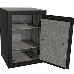 Sanctuary Onyx Fireproof Home And Office Safe With Electronic Lock, 1.34 Cu. Ft. Capacity, Matte Black