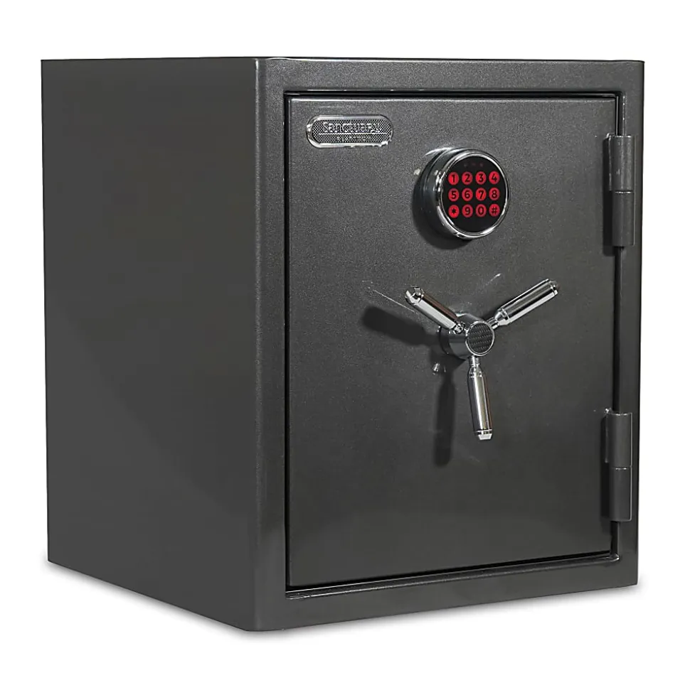 Sanctuary Platinum Digital Home/Office Safe, 3.32 Cu. Ft., Dark Grey Metallic