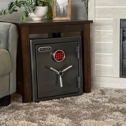 Sanctuary Platinum Digital Home/Office Safe, 1.96 Cu. Ft., Dark Grey Metallic
