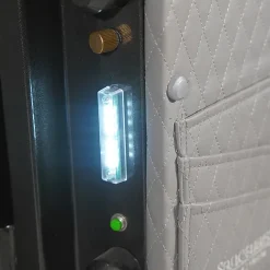 Sanctuary Platinum Fireproof/Waterproof Home And Office Safe With Electronic Lock, 4.98 Cu. Ft. Capacity, Dark Gray Metallic