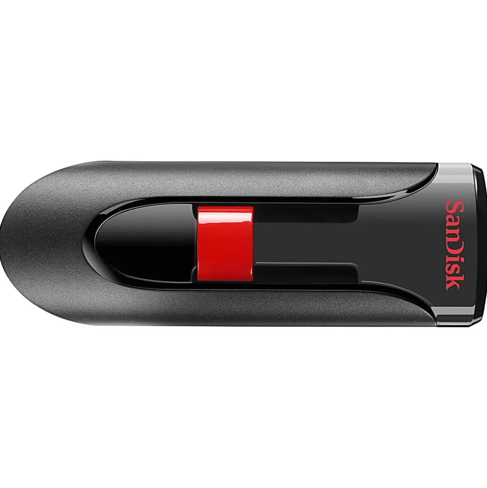 SanDisk® Cruzer™ Glide USB Flash Drive, 32GB, Black