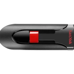 SanDisk Cruzer Glide™ USB 2.0 Flash Drive, 64GB, Black