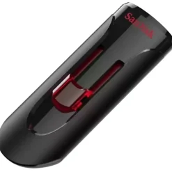 SanDisk Cruzer Glide™ USB 3.0 Flash Drive, 128GB, Black