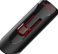 SanDisk® Cruzer Glide USB 3.0 Flash Drive, 64GB, Black