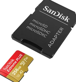 SanDisk Extreme® PLUS microSDXC™ UHS-I card, 256GB