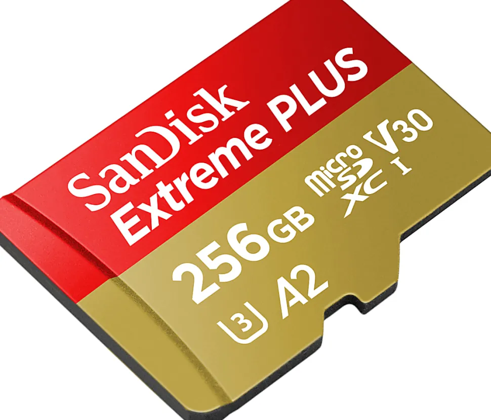 SanDisk Extreme® PLUS microSDXC™ UHS-I card, 256GB