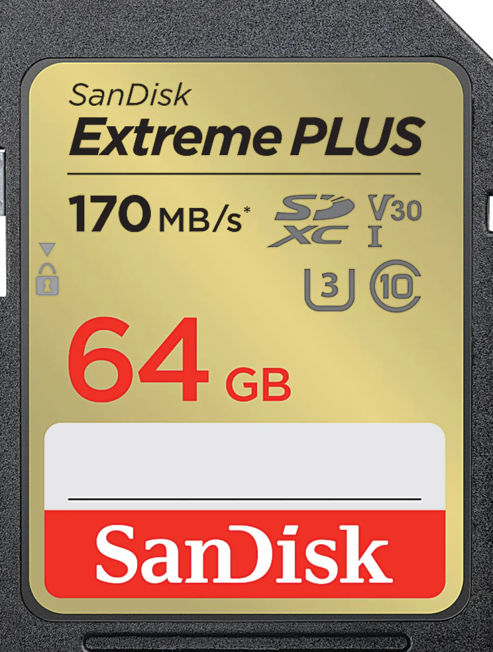SanDisk Extreme® PLUS SDXC™ UHS-I card, 64GB