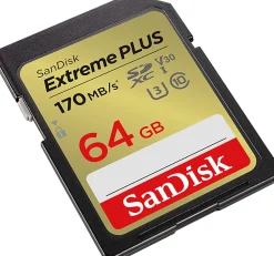 SanDisk Extreme® PLUS SDXC™ UHS-I card, 64GB